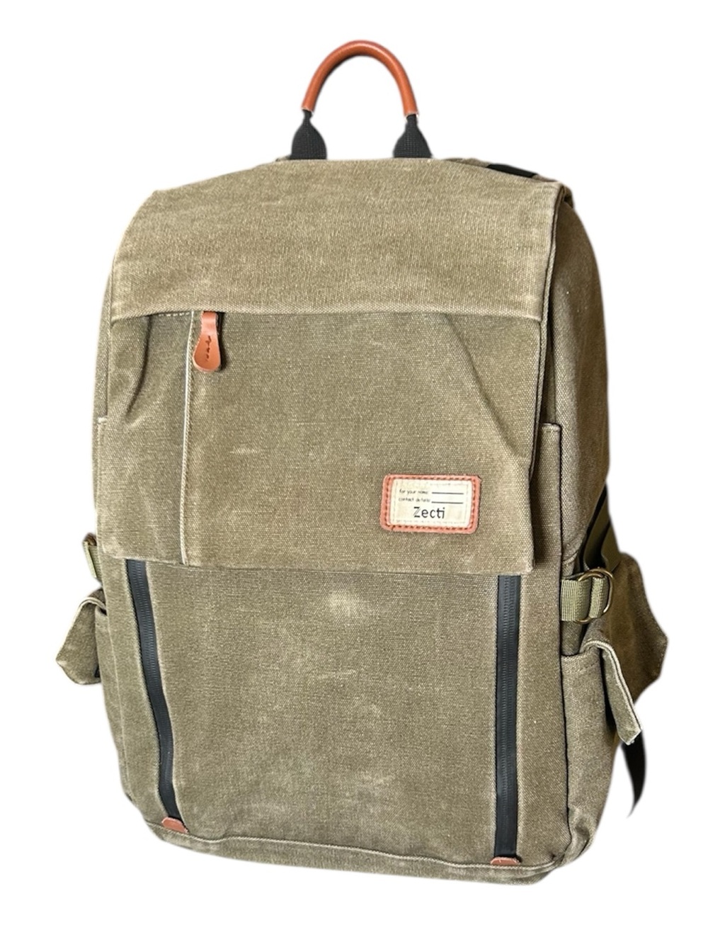 Zecti Camera Backpack Army Green